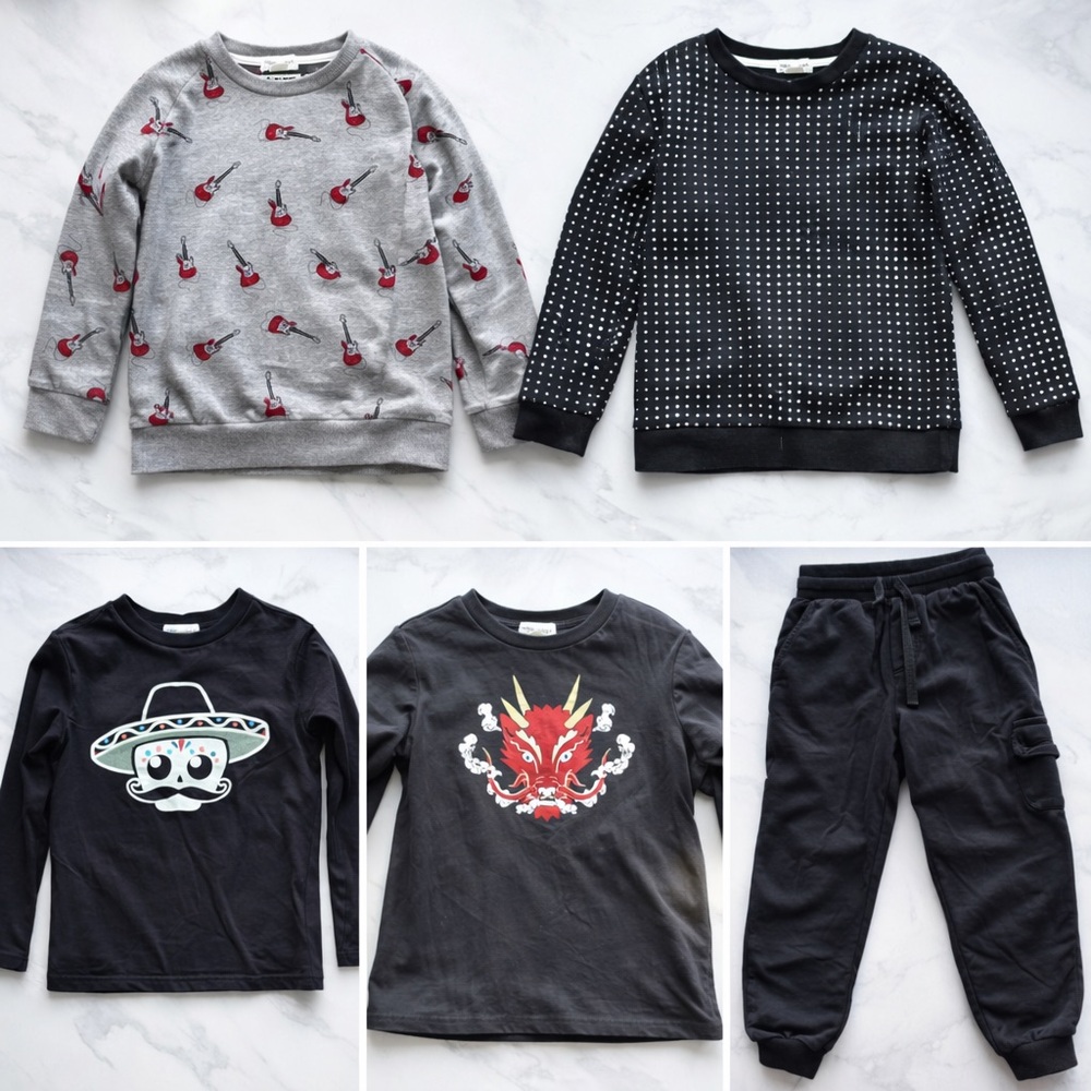 Miles the Label BOYS Bundle Size 5/6 – Sweatshirts, Tees & Joggers